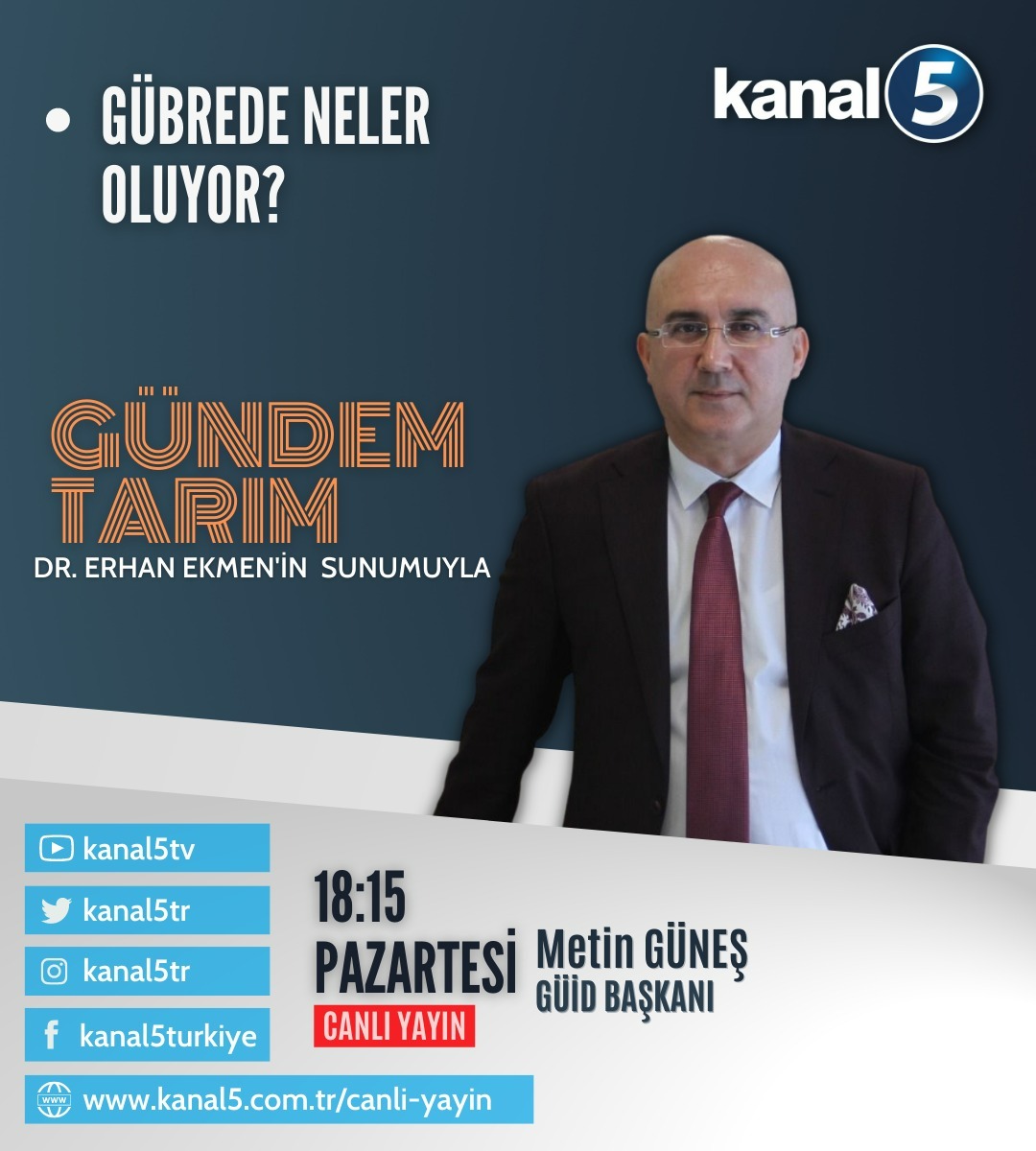 Kanal 5 Gündem Tarım Programı 